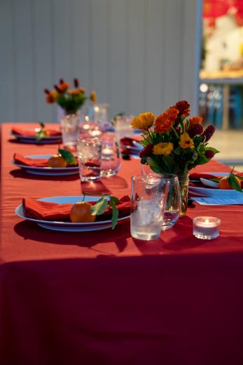 Photo of a table setting 